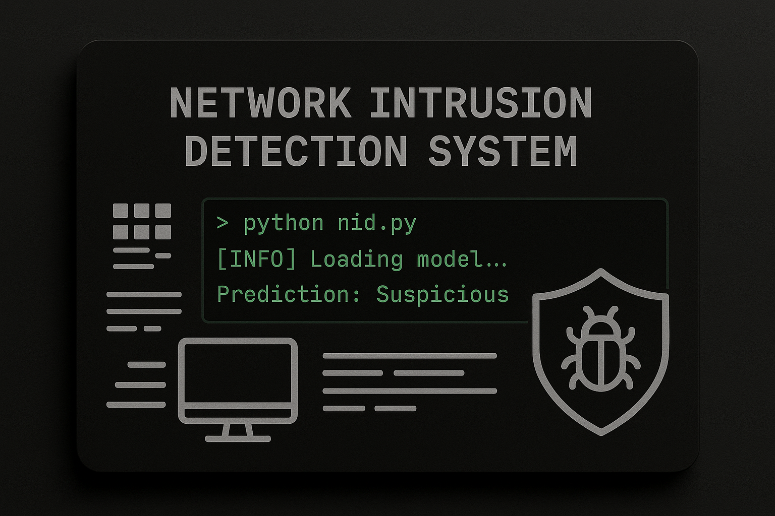 Network Intrusion Detection System, ML-based project